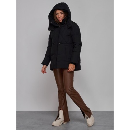 Winter jacket, size 44, black color-6
