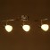 Spot 2434/3 E14 40W chrome 55x22 cm