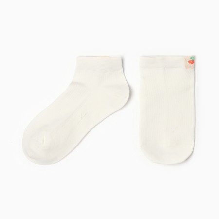 Women's socks shortened kaftan "cherry" r.36-39 (23-25 ​​cm)