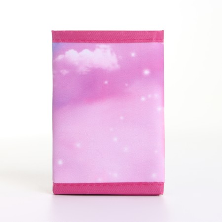 Children's wallet on Velcro "chosen", pink color-1