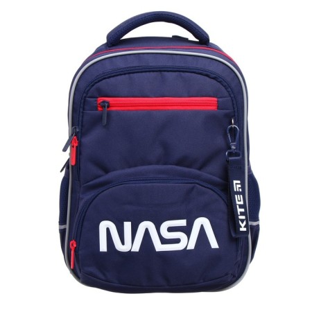 School backpack NASA, 38 x 29 x 16 cm, ergonomic back, blue-1