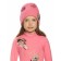 Hat for girls, size 48-50, pink color