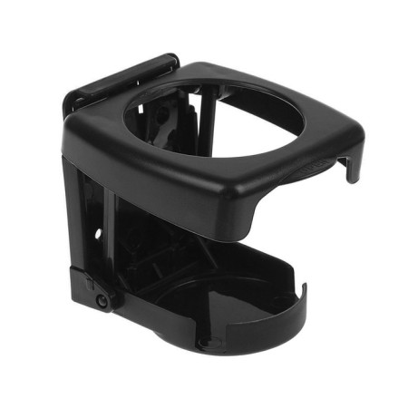 Torso cup holder in a car, black-1