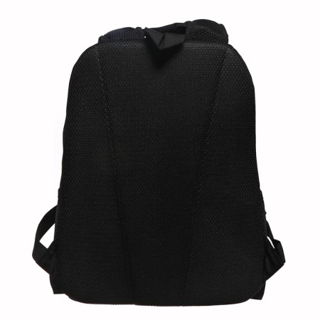 School backpack, 38 x 29 x 16 cm, Grizzly, ergonomic back, + keychain, black-6