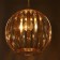 Lamp Bayerlux 4330/1, 1he27 15W, brown/transparent 21x24+60 cm
