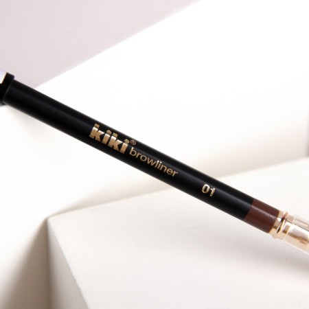 Kiki eyebrow pencil, with a brush, tone 01 (light brown with a reddish tint)-8