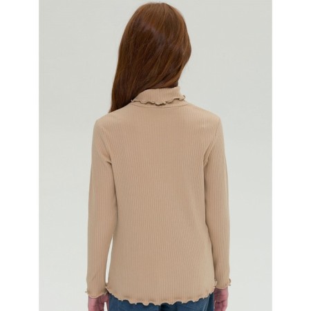 Jumper for girls, height 116 cm, sandy color-5