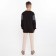 Kit for children (sweatshirt, trousers), black/milk mix, height 152 cm