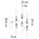 Sconces Arte Lamp Ramona A7410AP-4CC, G4, 4x3 W, 8x10x30 cm, chrome