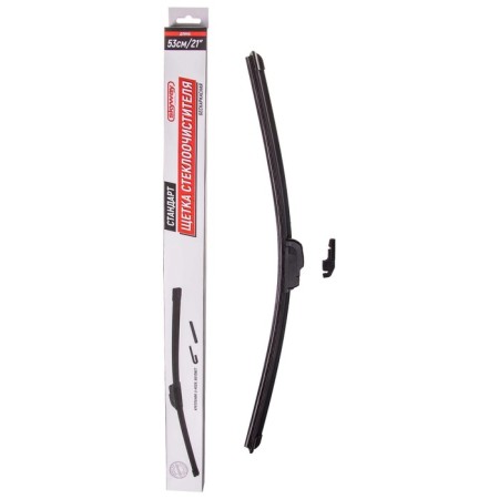 Skyway wiper brush, 21 "/ 530 mm, frameless, 1 adapter