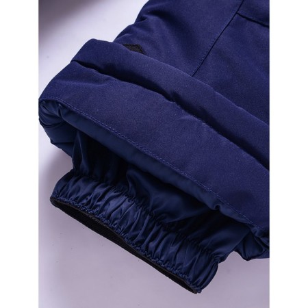 Ski costume for a boy, blue color, size 122-10