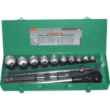 Set of end heads Jonnesway S04H6415S, 15 items