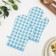 A set of bribes-ruler Marie Sunna Cell, Blue, 2pcs, Rogozhka 150g, 100% cotton