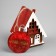 Submissive Sveta "Winter House", 9x5.5x10 cm, 1 LED, AG10X3 (in the set), glow warm white