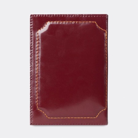 Cover for a military card, burgundy color-1