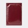Cover for a military card, burgundy color