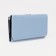Women's wallet on magnet, blue color