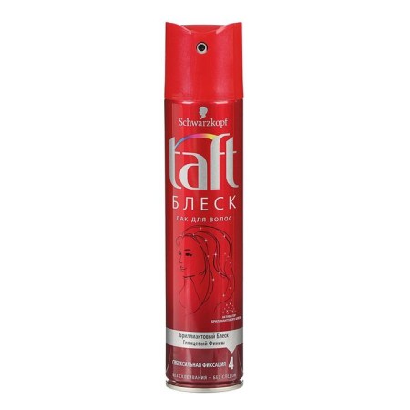 Hair varnish TAFT "Shine", superpower fixation, 225 ml-2