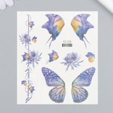 Tattoo on the body color 