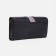Women's wallet on magnets, black color