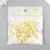 Decor for creativity Plastic "Pension Bear with a loop" Directly yellow 3x1.4x3.1 cm