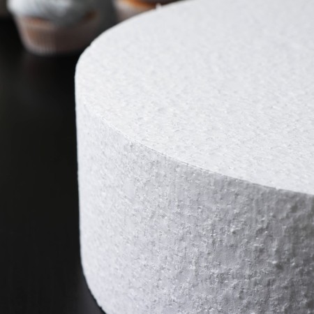 Falter for the cake is round, d = 30 cm, h = 10 cm, white color-1