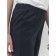 Pants for girls, height 134 cm, dark gray color