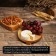 Deep Menzhitsa 2 sections + Serving board on the legs ADELICA, 15 × 15 × 4 cm, 18 × 18 × 4 cm, birch, as a gift for impregnation 100 ml