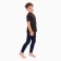Calsons for a boy (thermo), the color is dark blue, height 152 cm