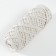 Knitting cord 100% polyester, width 4 mm 50m (ivory)