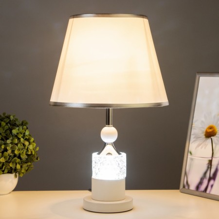Bulbed Labor Labor "Jasmine" E27 40W Belo-chromium 28x28x45.5 cm-1