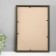 Photo frame plastic 21x30 cm, gold (509) (plastic screen)