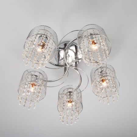 Bonnie 5x60W E27 chandelier chrome-1