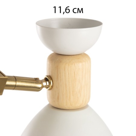 Sconces "Kandy" 2he27 40W White 35x12x22cm-8