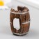 Figure for Florarium Polystone "Broken Barrel" 5x3.5x3 cm