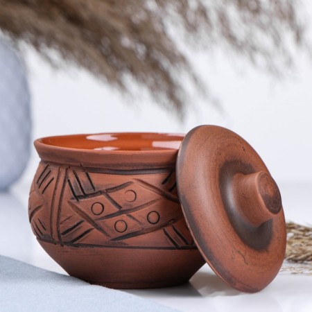 Ceramic pot with "Appetizing" Propaging / 0.3l baking-1