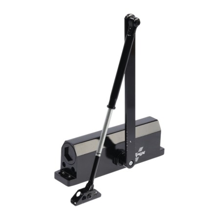 D150BL tundra door closer, up to 150 kg, black color-1
