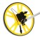 Tundra measuring wheel, mechanical, diameter 318 mm, measurement range 0-9999.9 m