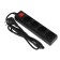 Network filter 5Bites SP4B-218 4S, 4 sockets, 1.8 m, 10 A, 3x0.75 mm2, with off., Black