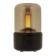 Aromadiffusor HM-9 with candlestick, ultrasonic, 120 ml, from USB to computer, backlight, black