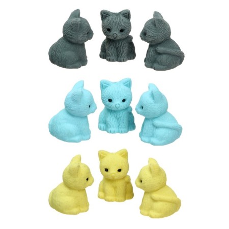 Figure eraser "cat" mix