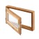 Window, 30 × 50cm, double glass of thermo needles