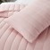 A set with a veil "Michael", size 230x250 cm, 50x70 cm - 2 pcs, pink color