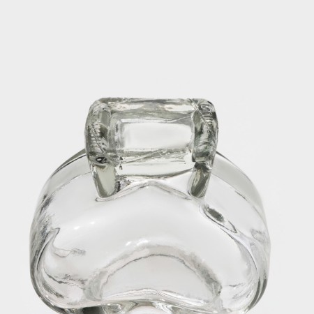 Glass jar for spices with a plastic lid "Heart", 60 ml, 6 × 3.9 × 7.5 cm-3