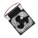 LOF-06 portable fan, with a moisturizer function, 3 speeds, USB power, black