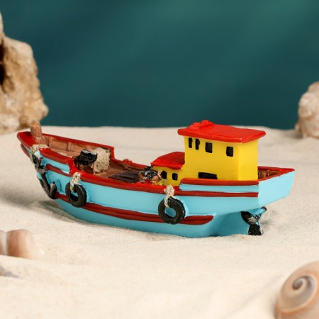 Souvenir ship "Fisherman" 13*6*5cm-6