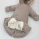 Kinderlitto transformer Kinderlitto “Velvet”, height 62-74 cm, gray-beige color
