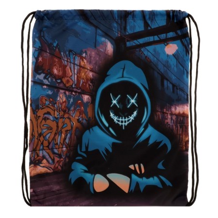 A bag for shoes 420 x 340 mm, calligrata MSO-5s, (soft polyester, density 210d), "Mask 4"-1