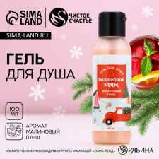 Shower gel “to the one who behaved well this year”, 100 ml, the aroma of vanilla muffin, pure happiness