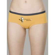 Women's cowards, size 44, yellow color
